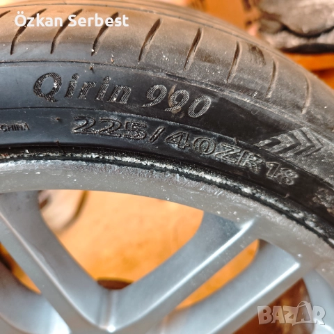 OZ/Ronal - Aristo Джанти 18" 5x112 - 8J - 725, снимка 3 - Гуми и джанти - 52965607