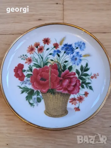 декоративна порцеланова чинийка Kaiser с цветя   22/5