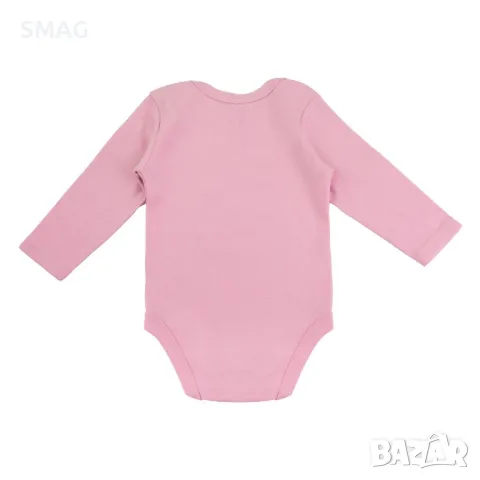 Бебешко памучно боди Розово Daddy's & Mama's S_1245574, снимка 3 - Бодита за бебе - 49739984