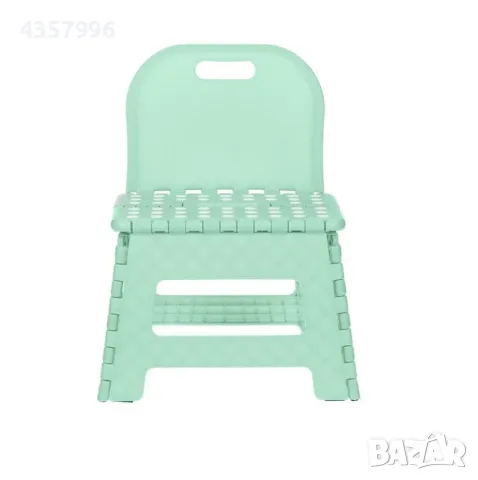 Сгъваемо столче - стъпало за деца, С дръжка, Зелен , снимка 3 - Столчета за хранене - 50084870