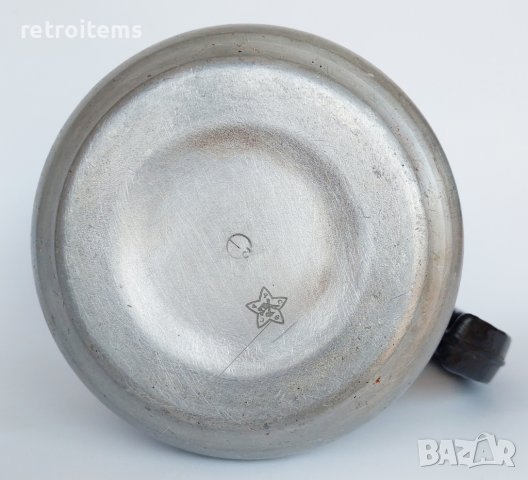 Руски Съветски Алуминиев Чайник "Колос'' 1924 година, снимка 6 - Антикварни и старинни предмети - 37900769