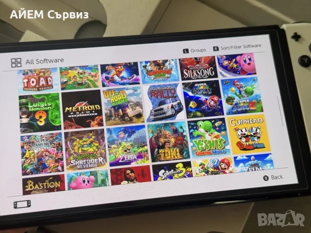 Nintendo Switch OLED с чип и 512GB, снимка 6 - Nintendo конзоли - 55992477