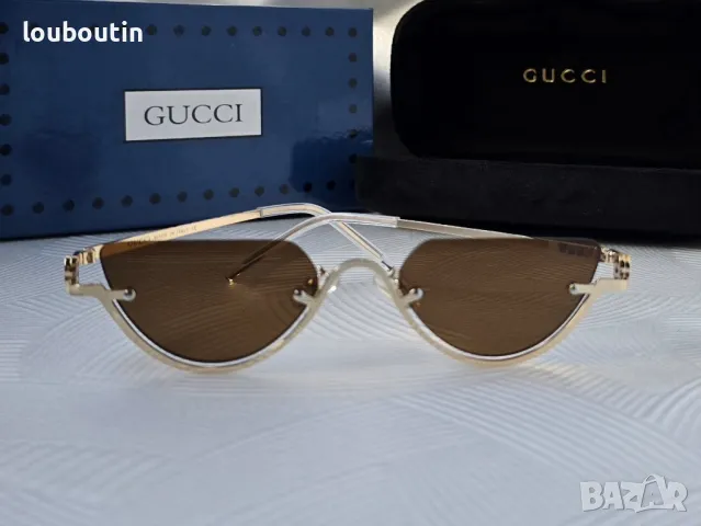 GUCCI 1:1 дамски слънчеви очила 3 цвята, снимка 14 - Слънчеви и диоптрични очила - 48030118