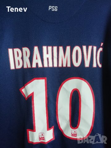 PSG Paris Saint-Germain Zlatan Ibrahimovic оригинална тениска Nike фланелка Ибрахимович ПСЖ , снимка 3 - Тениски - 37868852
