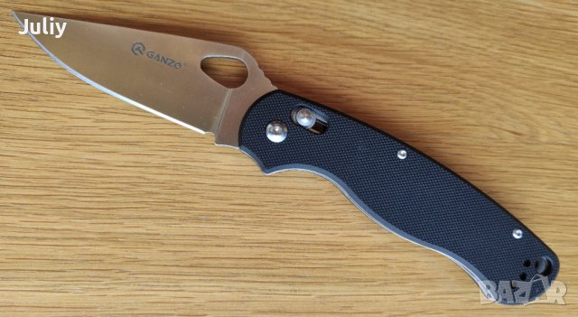Туристически сгъваем нож Ganzo G729, снимка 3 - Ножове - 40186259