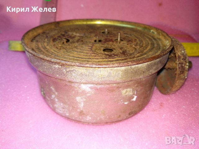 JUNGHANS Стар КОЛЕКЦИОНЕРСКИ МЕХАНИЧЕН НЕМСКИ БУДИЛНИК от ЦАРСКО ВРЕМЕ ЮНГХАНС 43682, снимка 7 - Антикварни и старинни предмети - 44463799