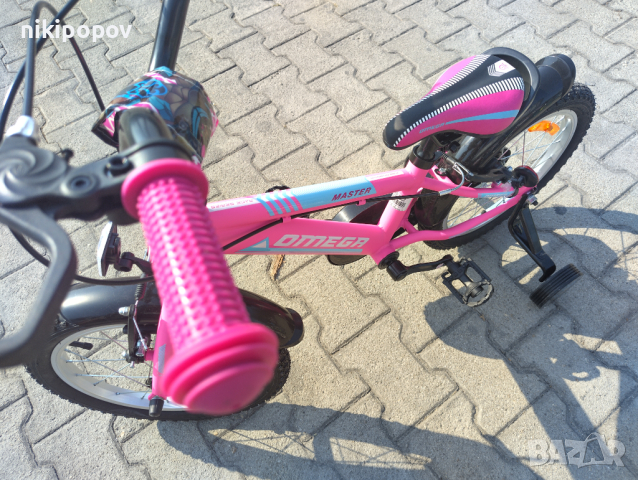 Детски велосипед 16" MASTER розов, снимка 11 - Велосипеди - 44583588