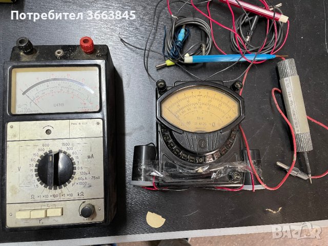 Стар мултицет "ТЛ-4", снимка 3 - Друга електроника - 40486535