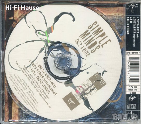 Simpli Minds-Sheis River, снимка 2 - CD дискове - 35473498