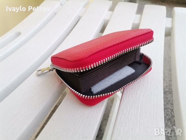 Кожен калъф / портфейл за дебитни карти и документи , снимка 18 - Портфейли, портмонета - 29189703