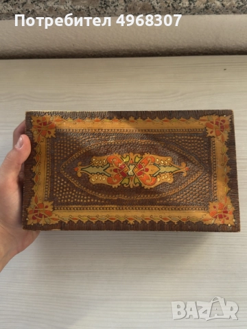 Дървени кутии с шевици, снимка 7 - Антикварни и старинни предмети - 56400254