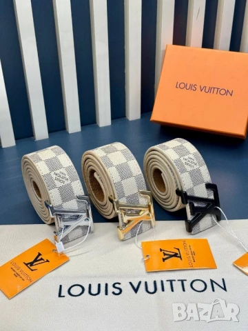 колани от естествена кожа в кутия louis vuitton , снимка 5 - Колани - 50596532