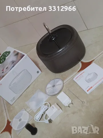 Чисто нов автоматичен автоматичен фонтан за вода за домашни любимци Feelneedy 3.2L (модел FN-W06), снимка 2 - За кучета - 55977616