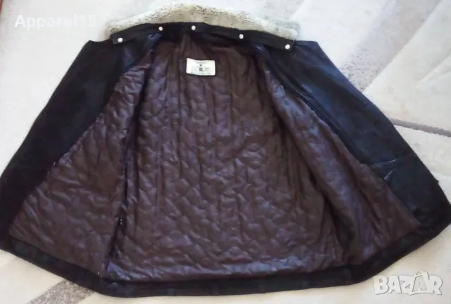 Sabotini дамско зимно яке от естествена кожа, снимка 9 - Якета - 48744390