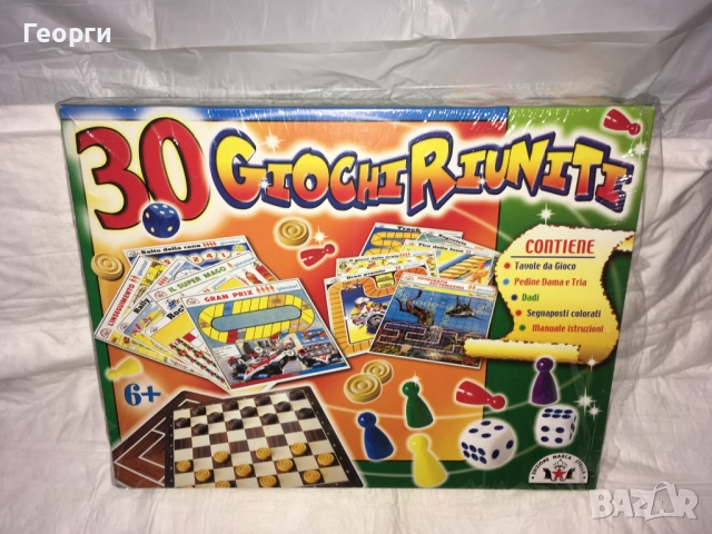 Игри за бебета и деца от 1 до 6+ годишна възраст от Италия. (Забавни настолни игри), снимка 14 - Образователни игри - 52899928