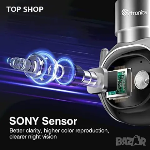 Нова Външна WiFi Камера 4K с Детектор за Хора Животни, Аудио, WiFi, снимка 5 - Камери - 49335238