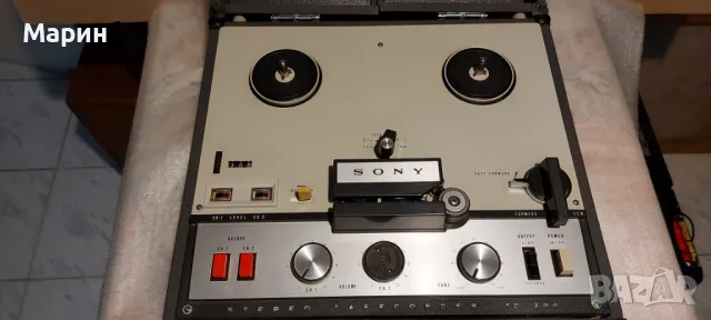 Винтидж магнетофон, снимка 8 - Антикварни и старинни предмети - 47333700