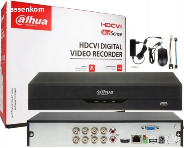 Пентабриден цифров 8 канален XVR DVR DAHUA  с 36 месеца гаранция