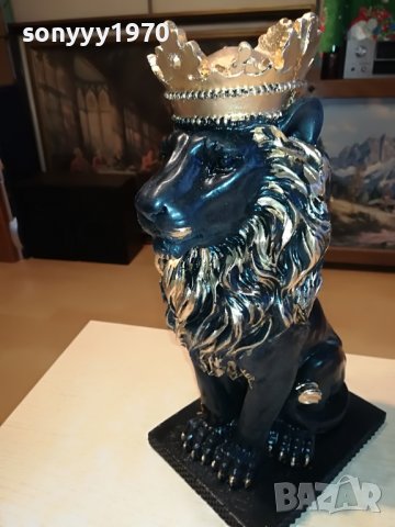 LION KING-BLACK & GOLD 1406222028, снимка 4 - Антикварни и старинни предмети - 37087708