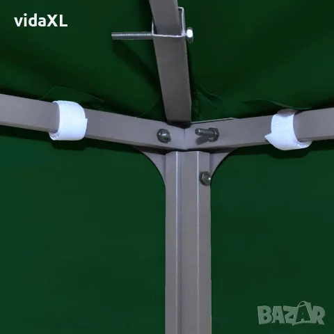 vidaXL Покрив за шатра, 310 г/м², 3x3 м, зелен, снимка 3 - Палатки - 56147628