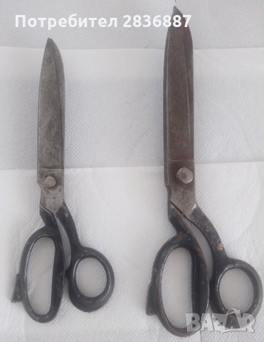 Стари шивашки ковани ножици Solingen, снимка 1 - Антикварни и старинни предмети - 35660770