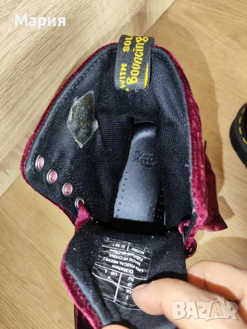 Dr. Martens 1460 Pascal Velvet обувки, размер 39, снимка 12 - Дамски боти - 56244312