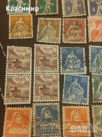 HELVETIA , снимка 8 - Филателия - 52460035