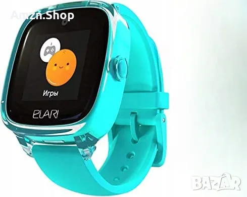Детски смарт часовник Elari с GPS тракер двупосочни аудио разговори гласов чат SOS бутон, снимка 1