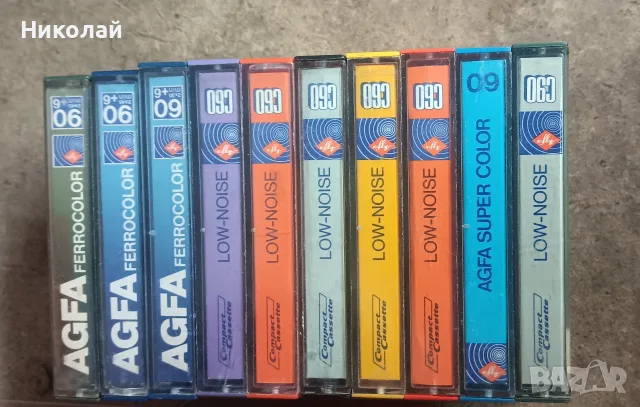 Аудио Касети AGFA , снимка 3 - Аудио касети - 56197648