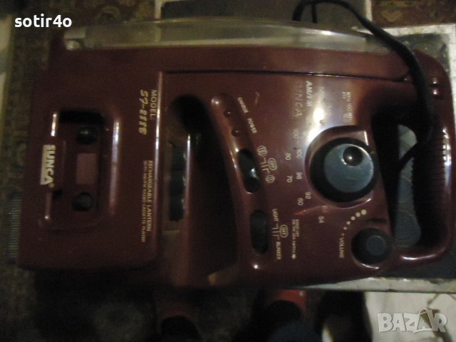 фенер радио касетофон., снимка 2 - Други стоки за дома - 38127438