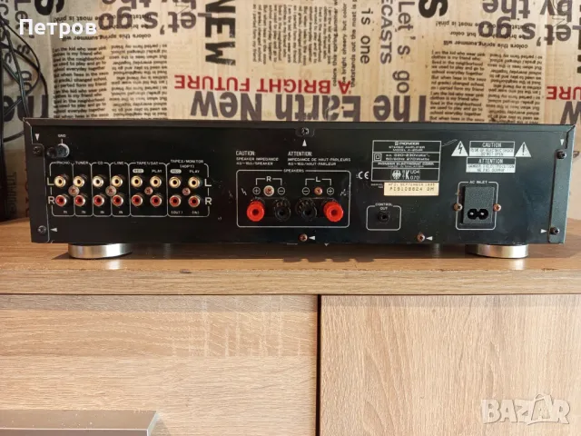 Стерео Усилвател"Pioneer"A-204R, снимка 7 - Ресийвъри, усилватели, смесителни пултове - 48907715