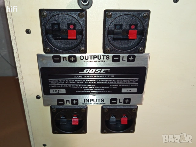 Пасивен субуфер Bose Acoustimass, снимка 2 - Тонколони - 54195414