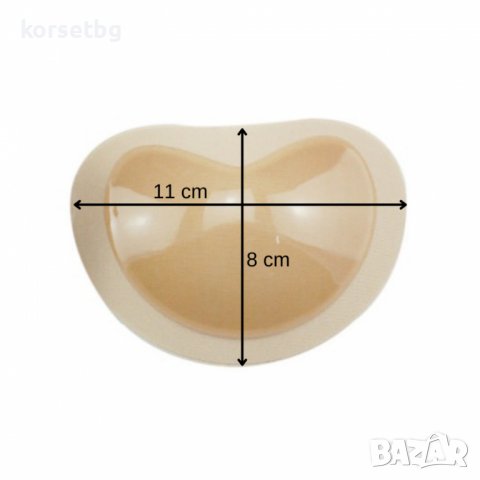 Самозалепващи подплънки за бански, комплект 2 чифта 5329+5330, снимка 8 - Бельо - 37474383