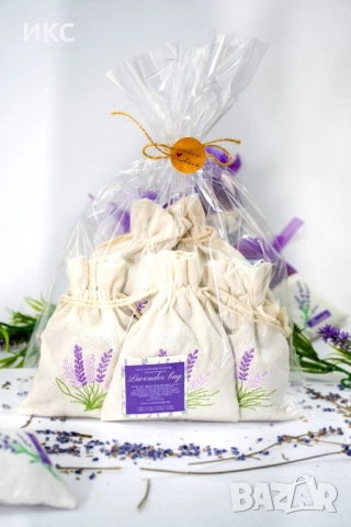 Натурални торбички с лавандула, снимка 9 - Декорация за дома - 52821765