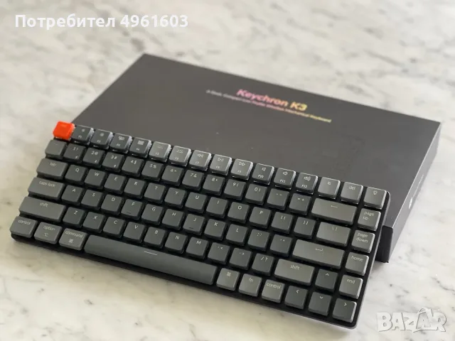Keychron K3 – ултратънка безжична механична клавиатура
