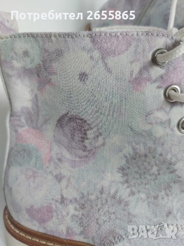 Боти с флорален мотив р.39, снимка 12 - Дамски боти - 44261014