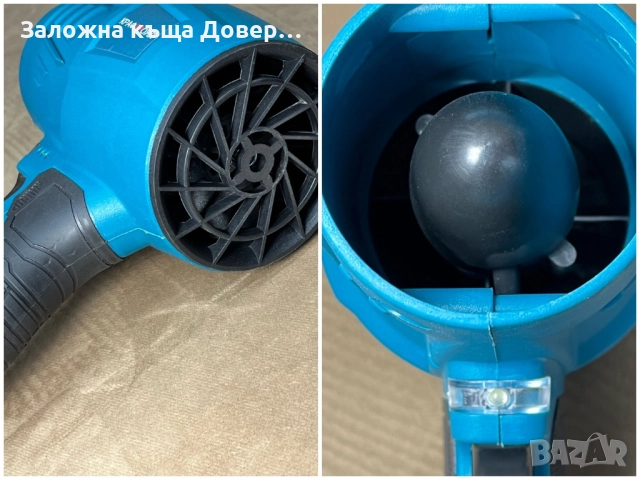 Духалка турбо акумулатрна пистолет въздушен метла 2 батерии duhalka , снимка 4 - Други инструменти - 51726242