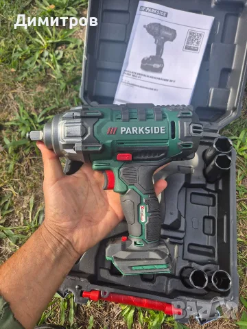 Акумулаторен гайковерт Parkside PASSK 20-Li A1 , снимка 3 - Винтоверти - 56329198
