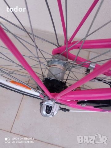 нов велосипед 26 цола . 3 скорости., снимка 12 - Велосипеди - 53917919
