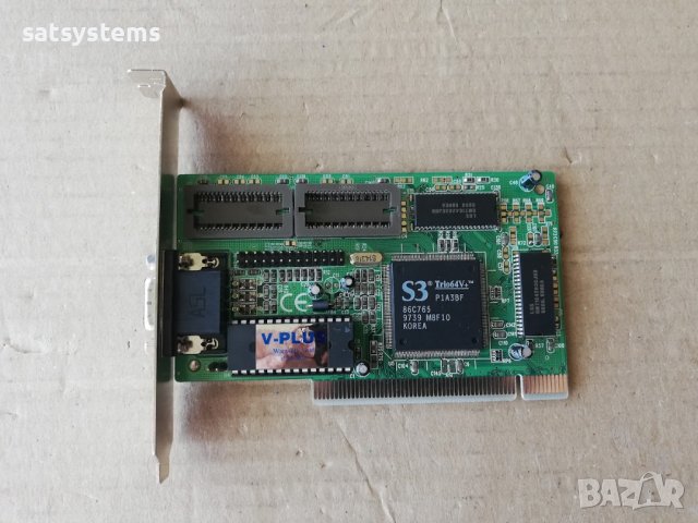 Видео карта S3 Trio64V+ V-PLUS 2MB PCI