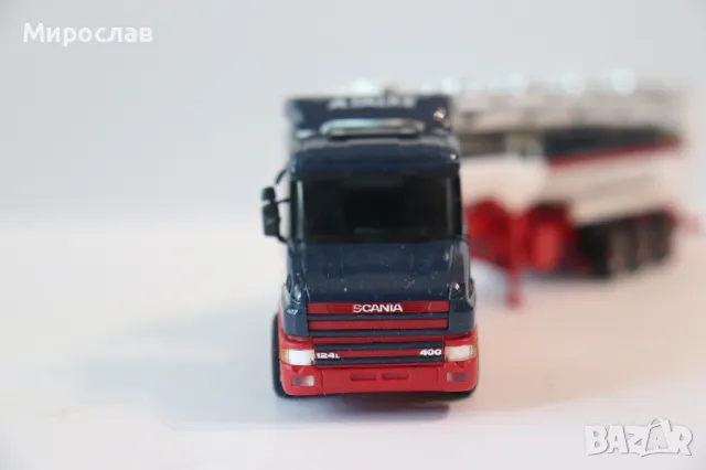 HERPA H0 1/87 SCANIA СИЛОЗ ЦИСТЕРНА КАМИОН ТИР МОДЕЛ, снимка 4 - Колекции - 50142454