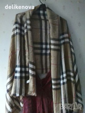  Burberry. Original. Луксозен шал, снимка 1 - Шалове - 27105467