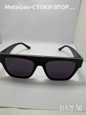 Оригинални слънчеви очила Karl Lagerfeld KL6035S (Черни с бял акцент), снимка 3 - Слънчеви и диоптрични очила - 55826841