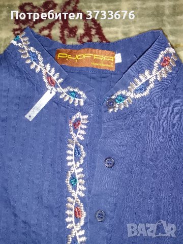 Дамска рокля,с бродерии., снимка 2 - Тениски - 42510729