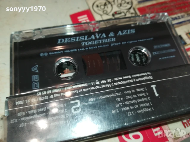 DESISLAVA & AZIS-ORIGINAL TAPE 3005251543, снимка 11 - Аудио касети - 50485455
