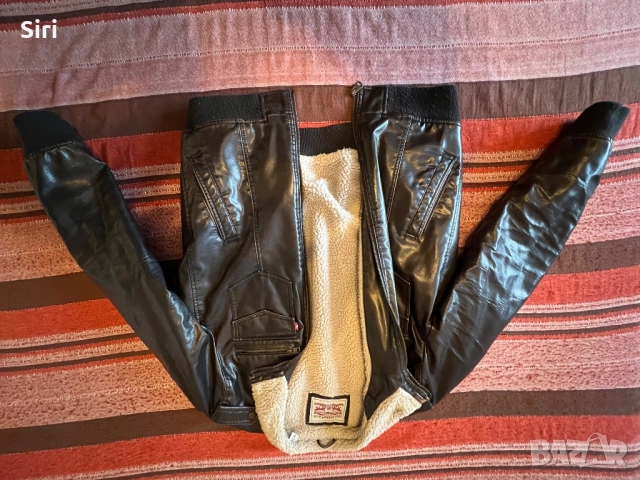 Мъжко кожено яке “Levi’s”, снимка 4 - Якета - 52854631