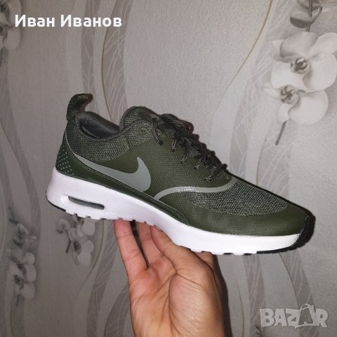 маратонки  Nike AIR MAX Thea Khaki  номер 38-38,5, снимка 12 - Маратонки - 40940542