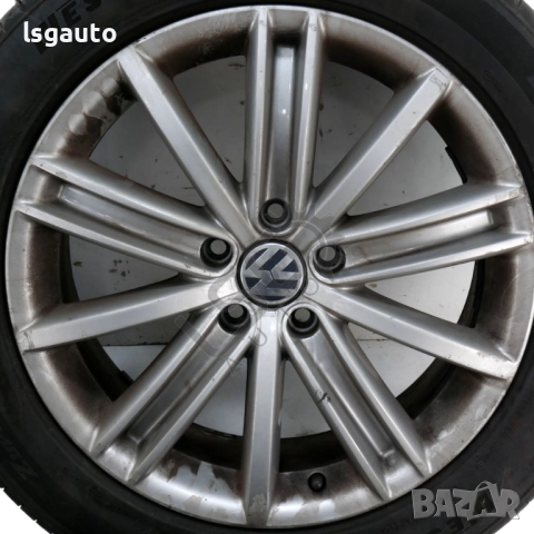 Алуминиеви джанти 5x112 с гуми R18 Volkswagen Tiguan I 2007-2015 ID: 155926, снимка 3 - Гуми и джанти - 52731057