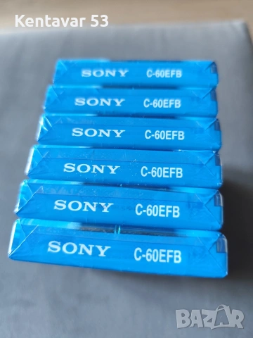 Аудио касети Sony EF60-нови-Тайланд, снимка 5 - Аудио касети - 54096036
