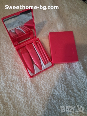 ЧЕТКИ ЗА ГРИМ 5БР. КЪСИ С ОГЛЕДАЛО, снимка 3 - Други - 50264266